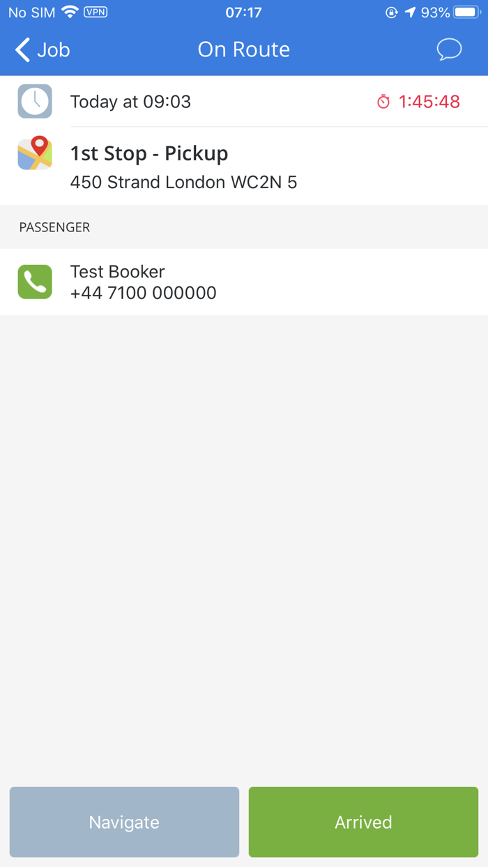 Go Green Taxis Driver