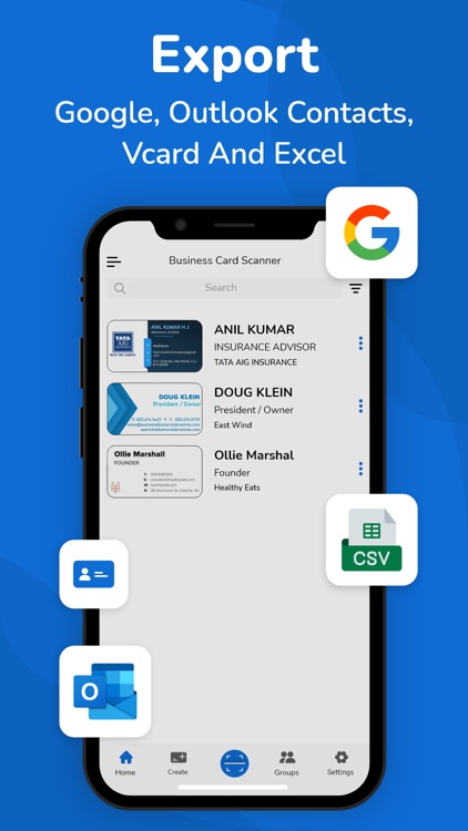 Business Card Scanner + Reader screenshot-3