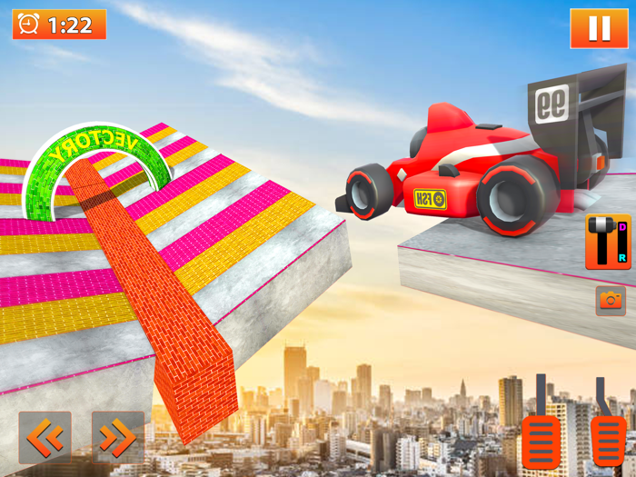 Sonic Car Stunt 3D racing game