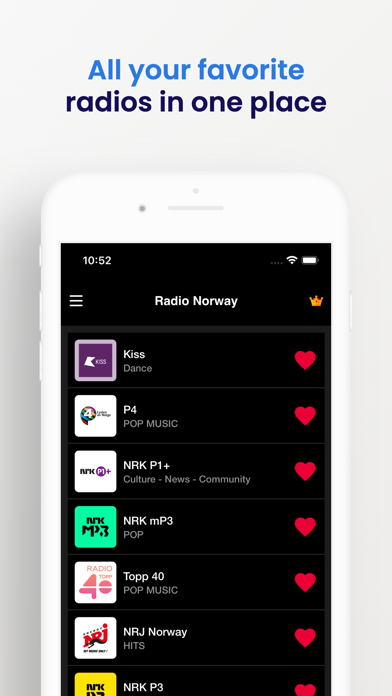 Norway Radio Screenshot