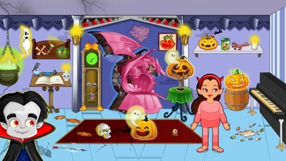 My Scary Town Ghost House Life Screenshot