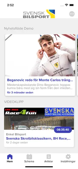 Game screenshot Svensk BilsportTV mod apk
