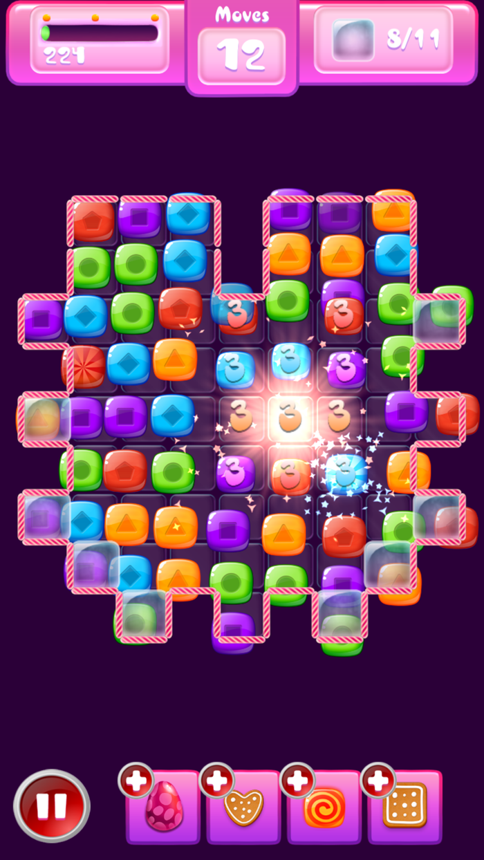 Mega Candy A Match-3 game