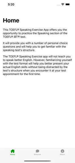 Game screenshot TOEFL Speaking Practice mod apk