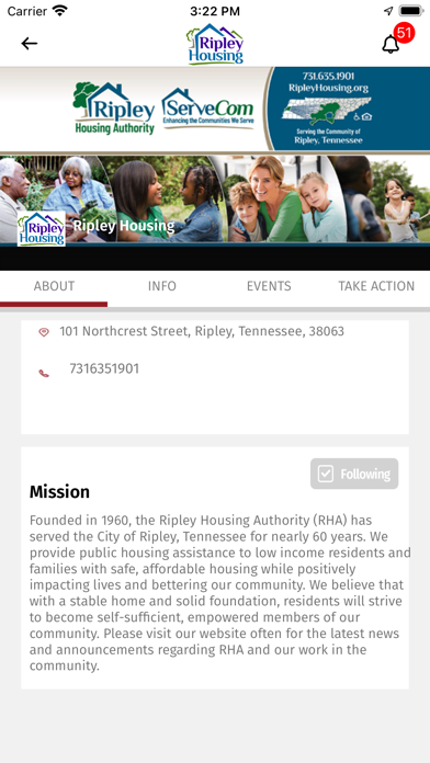 Ripley Housing Screenshot