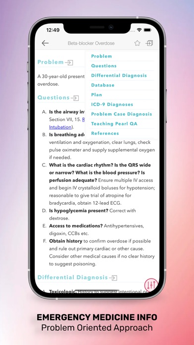 Emergency Medicine On Call Screenshot 4 - AppWisp.com Emergency Medicine On Call Screenshot 4 - AppWisp.com
