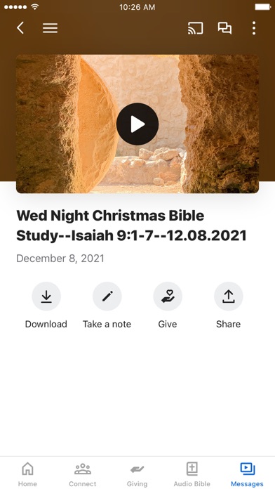 New Vision Baptist - Halls Screenshot
