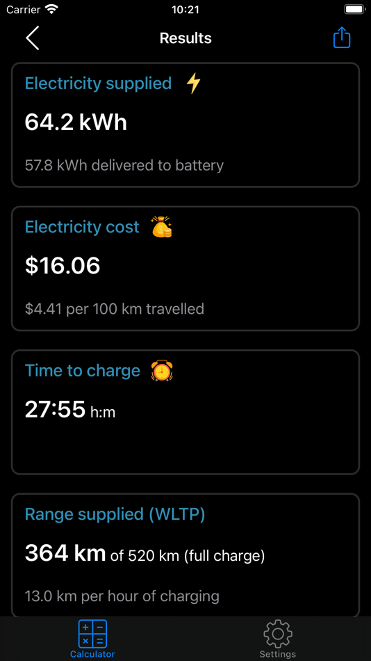 #6. EV Charge Calculator - Offline (iOS) 게시자: Do Tri