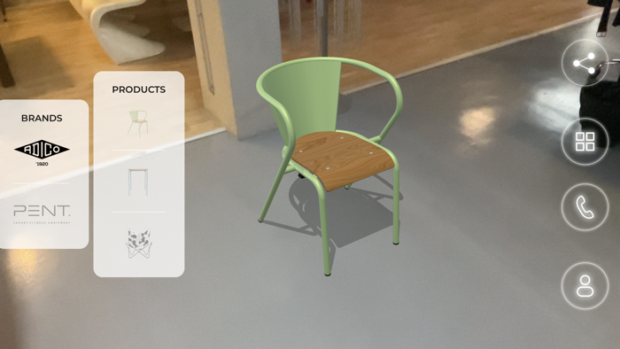 AD-PULSE AR Showroom