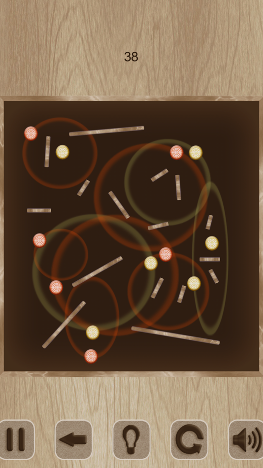 #6. Connection Lines. Color Disks (iOS) By: Ruslan Goncharenko