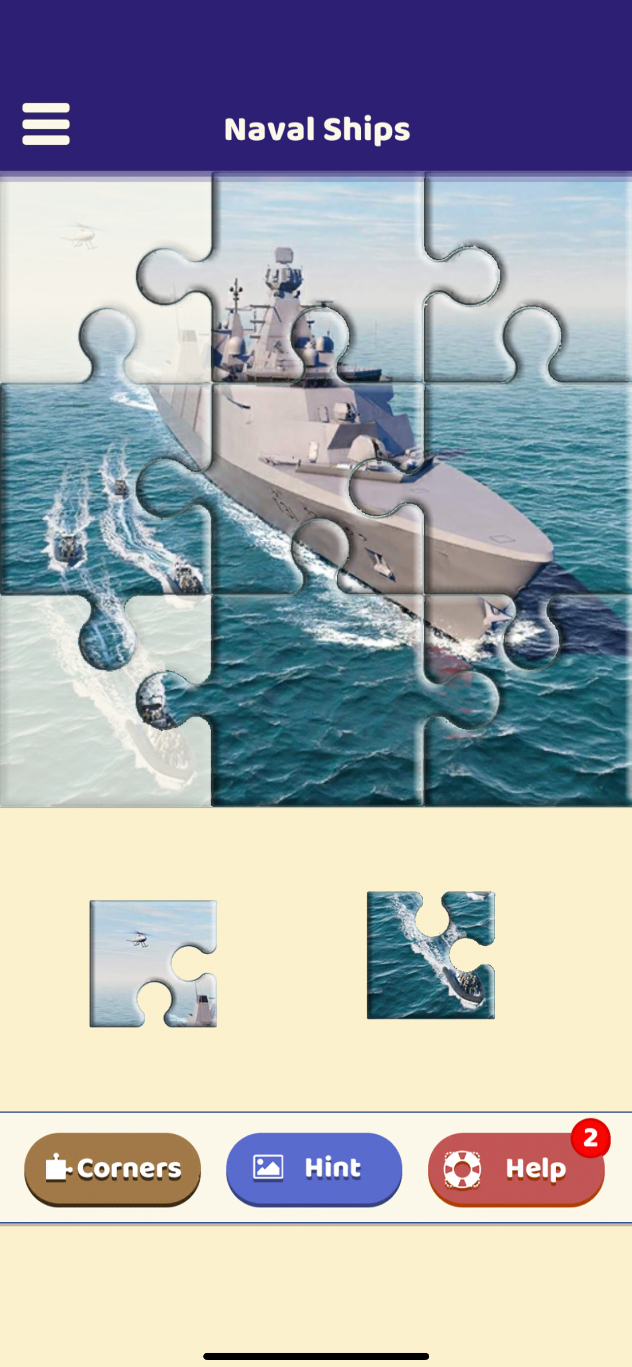 Naval Ships Puzzle