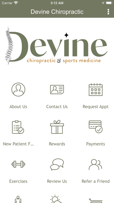 Devine Chiropractic Screenshot