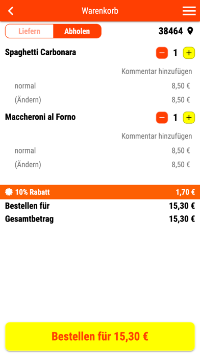 Pizzeria Royal Braunschweig Screenshot