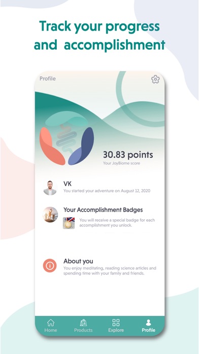 JoyBiome : Health & happiness Screenshot