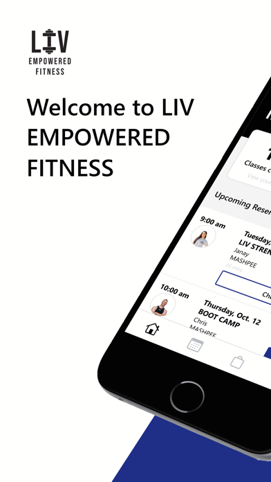 LIV Fitness New Screenshot