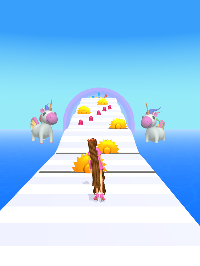 Twerk Hair 3D - Skincare Run