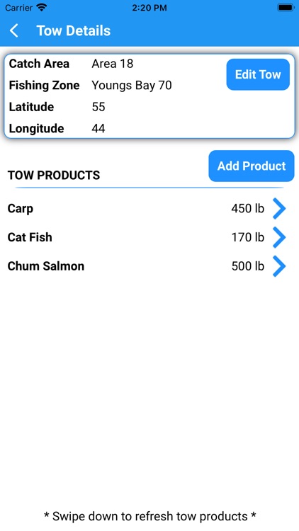 Pacific Seafood Trip Track screenshot-3