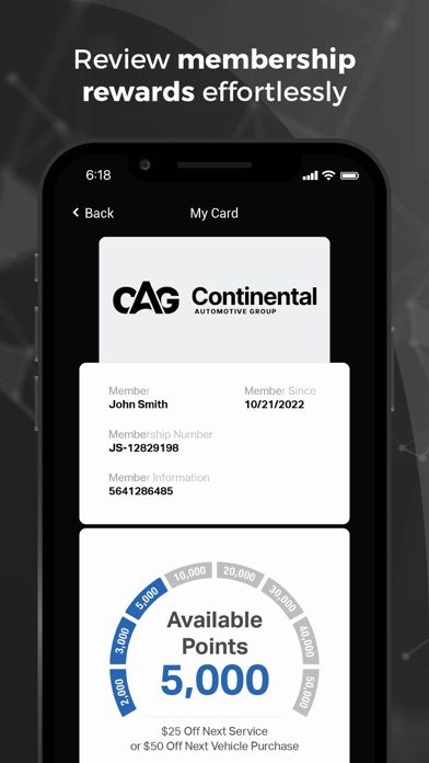 CAG Advantage Screenshot