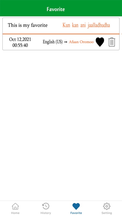English To Oromo Translator screenshot-3