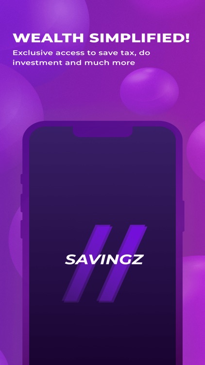 Savingz: Taxes and Investment