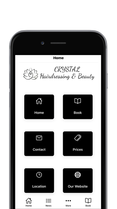 Crystal Hairdressing & Beauty Screenshot