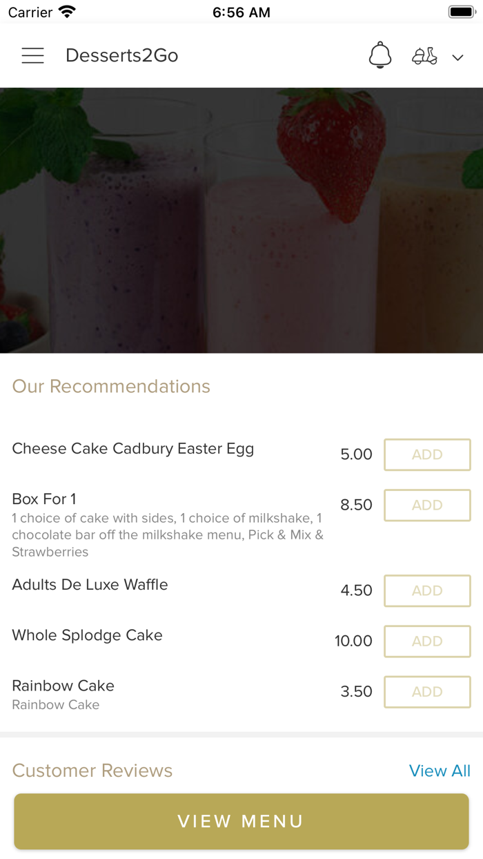 Desserts 2 Go Leicester.