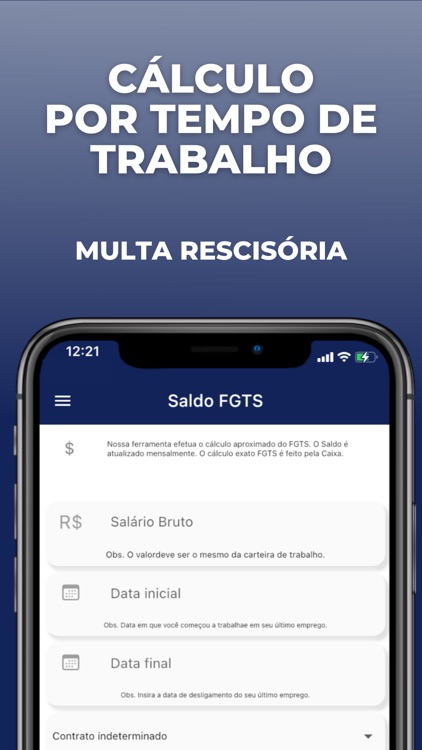 Cálculos FGTS