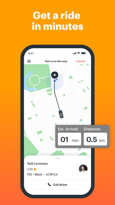Screenshot #2 pour Gett - The taxi app
