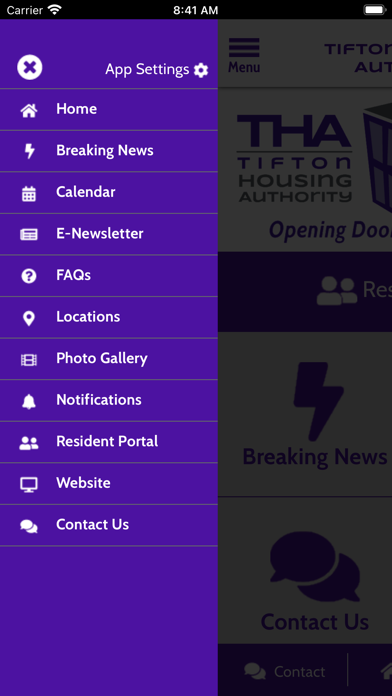 Tifton Housing Authority GA Screenshot
