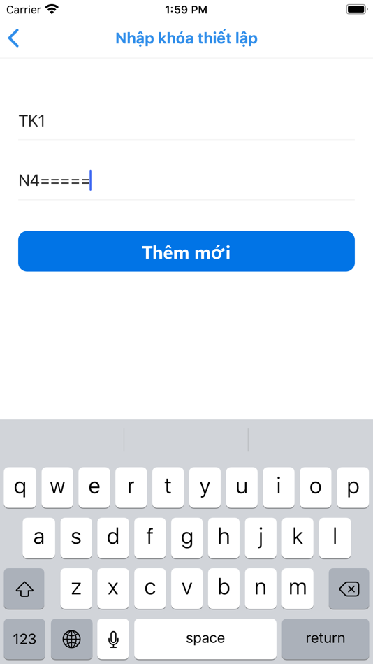 #4. 1MIC Token (iOS) 由: Cục Tin học hóa, Bộ Thông tin và Truyền thông
