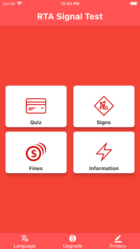 #1. RTA Signal Test:Traffic Signs (iOS) 由: Waheed Akhtar