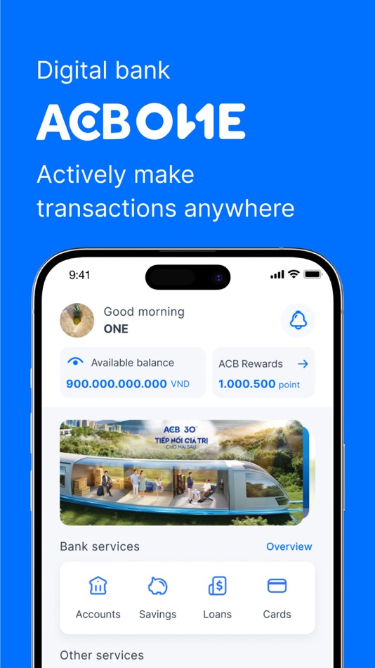 #1. ACB ONE (iOS) 由: ASIA COMMERCIAL JOINT STOCK BANK