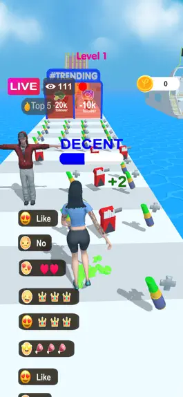 Game screenshot Twerk Streamer 3D - Race Game apk