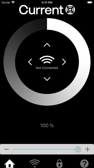 Current White Screenshot