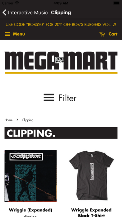 clipping. Screenshot