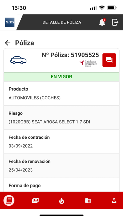 MEDS Seguros Screenshot