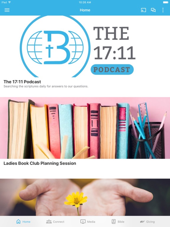 Berean Baptist Church, Bolivar iPad screenshot 1 - Education app