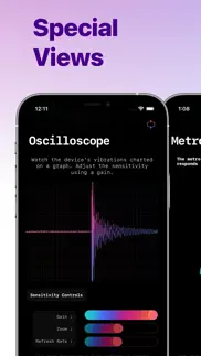 sismo: vibration meter & alert iphone screenshot 3
