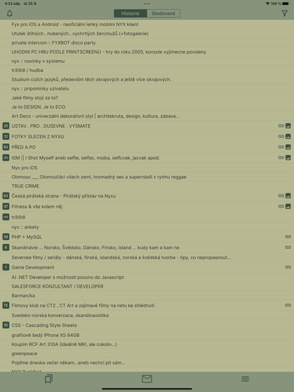 Screenshot #6 pour Fyx pro Nyx.cz