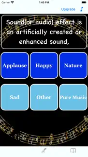 sound effect & pure music iphone screenshot 1