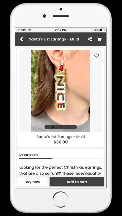 MerciGrace Boutique Screenshot