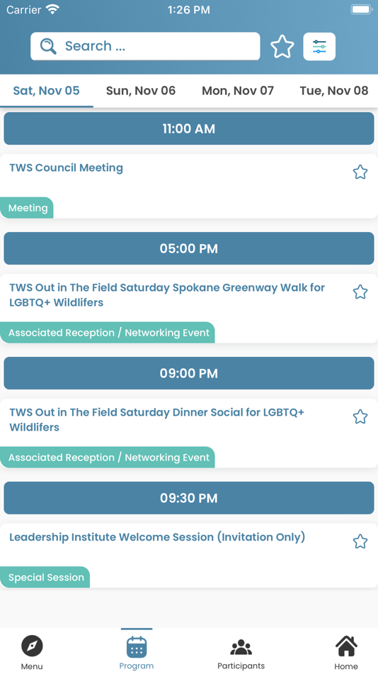 #3. TWS 2022 (iOS) 由: The Wildlife Society, Inc.