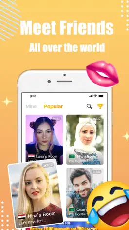 Game screenshot Haki - Chat Room, Make Friends mod apk