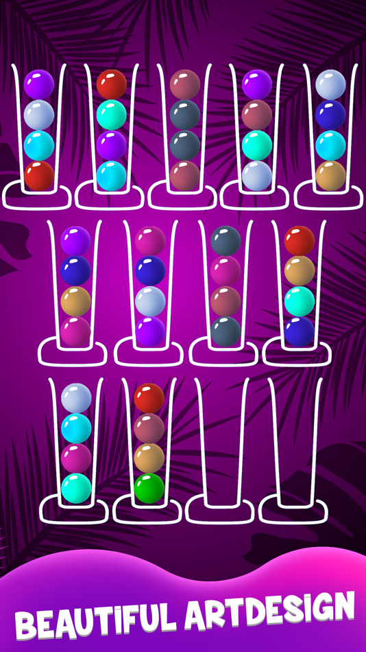 #4. Sort Em All: Ball Sortpuz (iOS) 由: Paresh Gundaniya