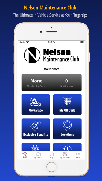 Nelson Auto Maintenance Club Screenshot