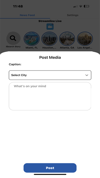 Streamline Live Screenshot