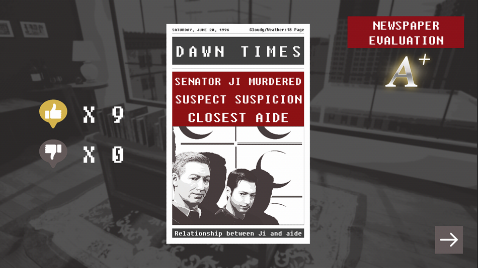 #8. THE EDITOR -DAWN TIMES- (iOS) 由: DECATREE GAMES
