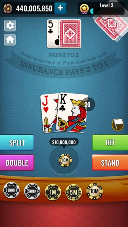 Blackjack 21: Pro Blackjackist screenshot-3