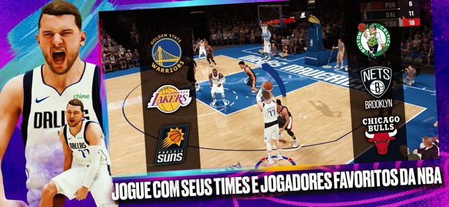 NBA 2K23 MOBILE: Jogando o GAME ATUALIZADO - Gameplay do NBA