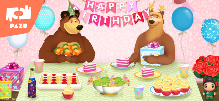 Masha and The Bear Birthday